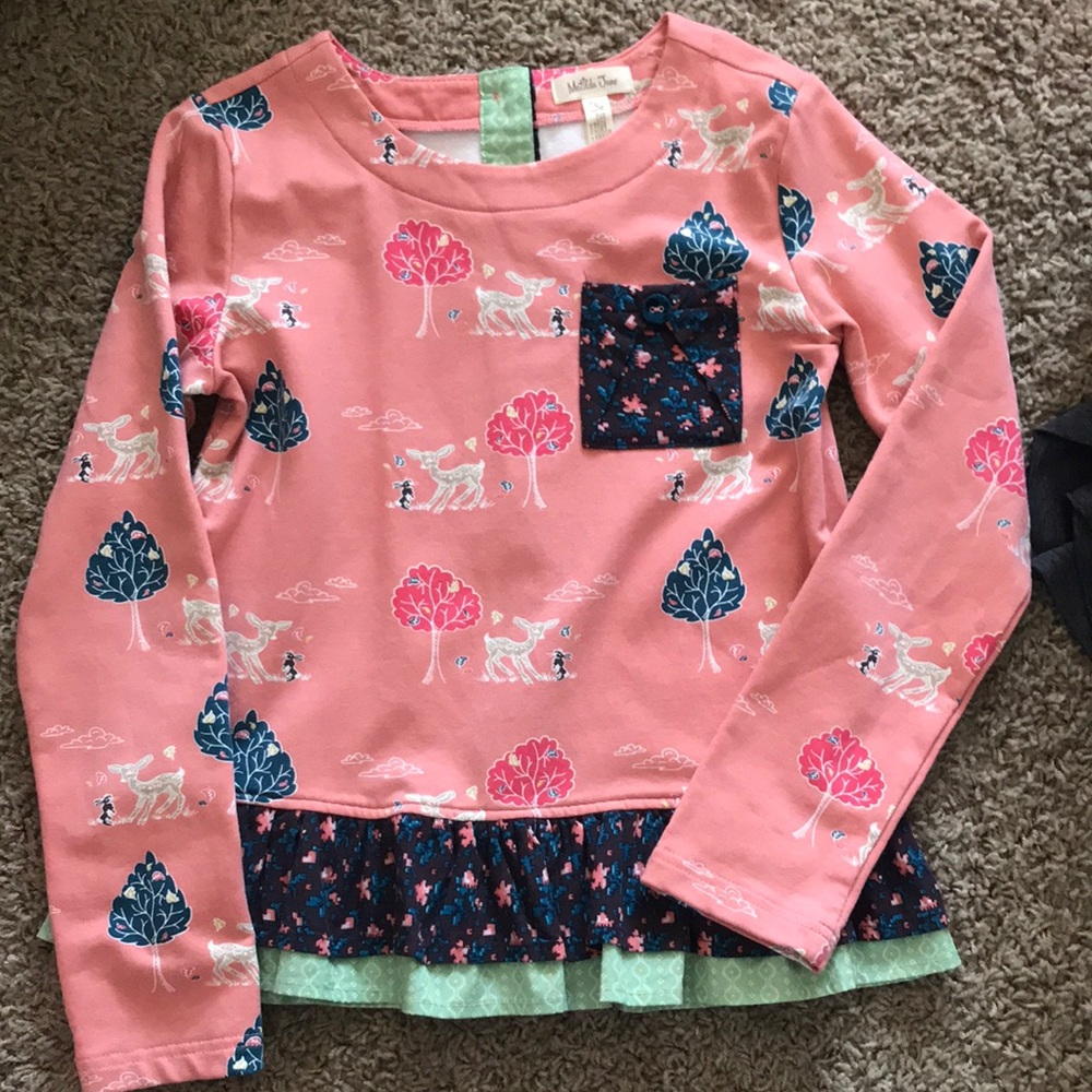 EUC. Matilda Jane sweatshirt. Size 8.